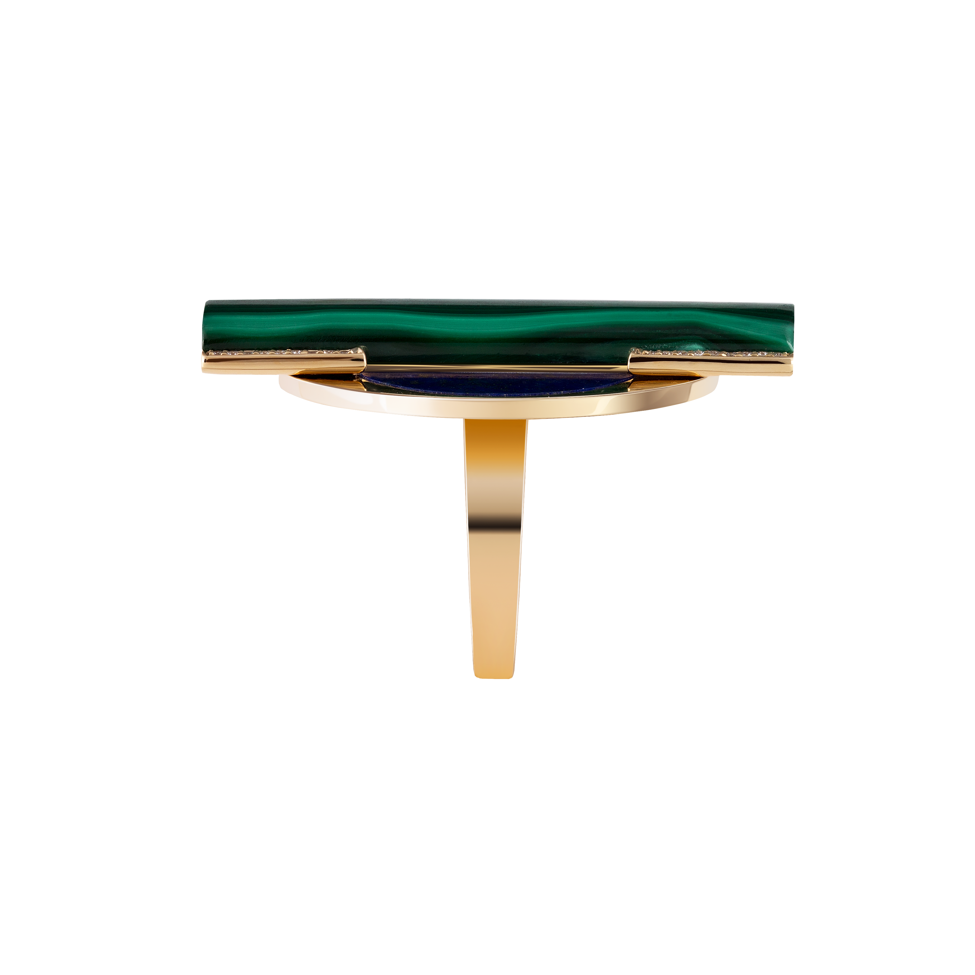 Tropicalia Ring in 18K yellow gold with VS-G diamonds